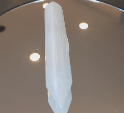 Selenite Double Pointed Wands
